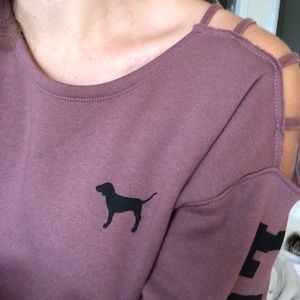 Pink Victoria’s Secret mauve sweater